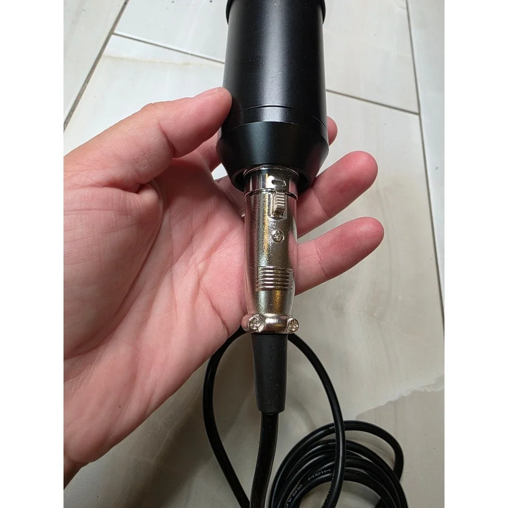 Professional Condenser Microphone Black XLR to 3.5mm Jack Low Noise Cable Mic G3